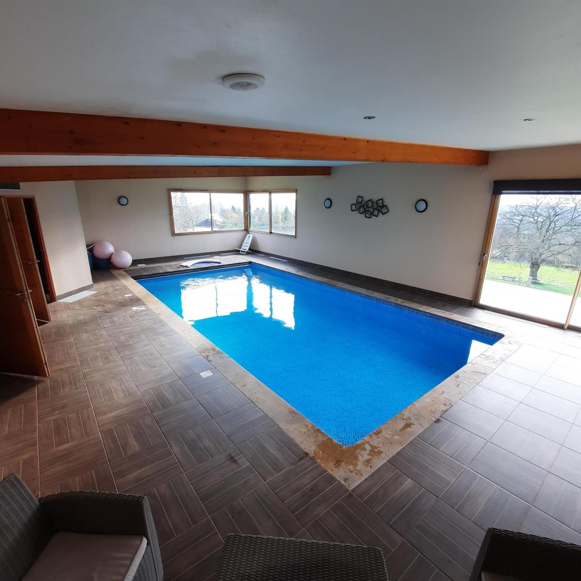Magnifique Villa Avec Piscine Interieure Saint-Pois Buitenkant foto